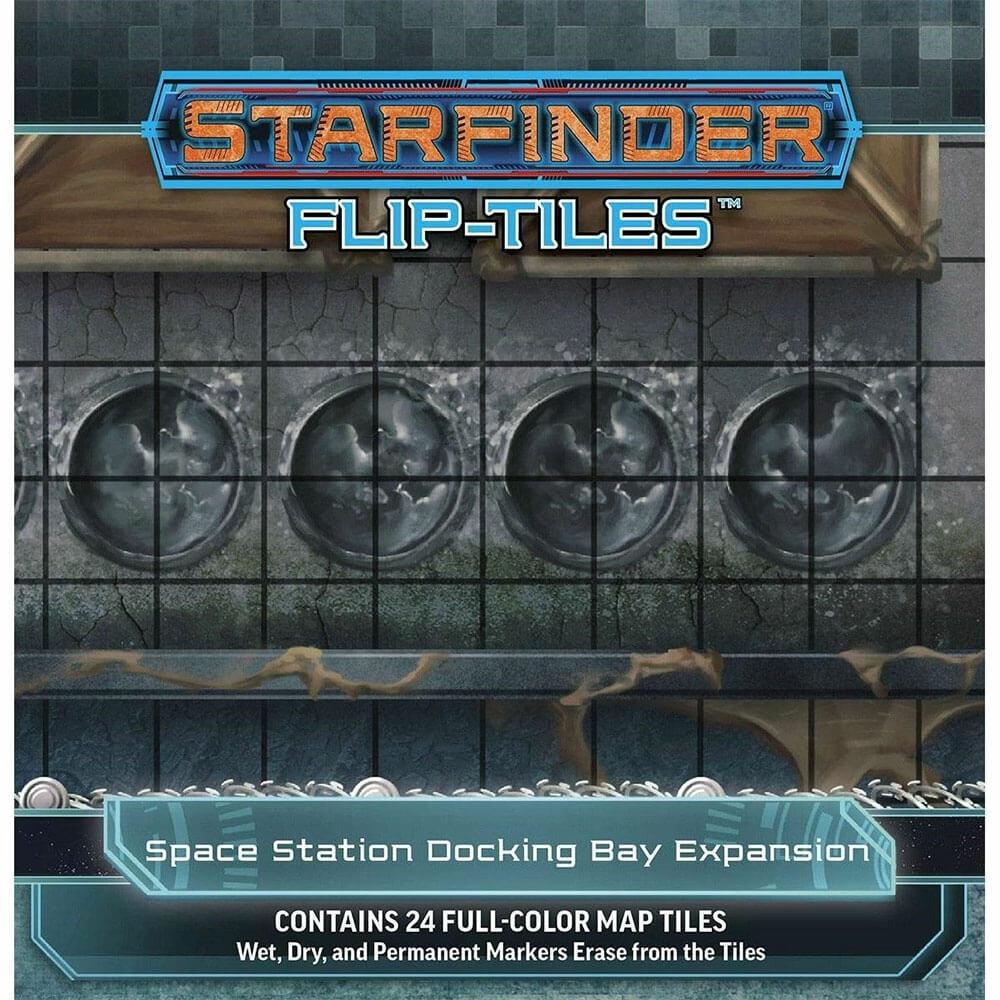 

Starfinder RPG Flip Tiles Space Station Docking Bay Exp