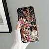 National Style Tiger Black Soft Phone Cover Case for iPhone 7 8 Air 13 12 11 17 Pro Max XR XS 15 16 14 Plus