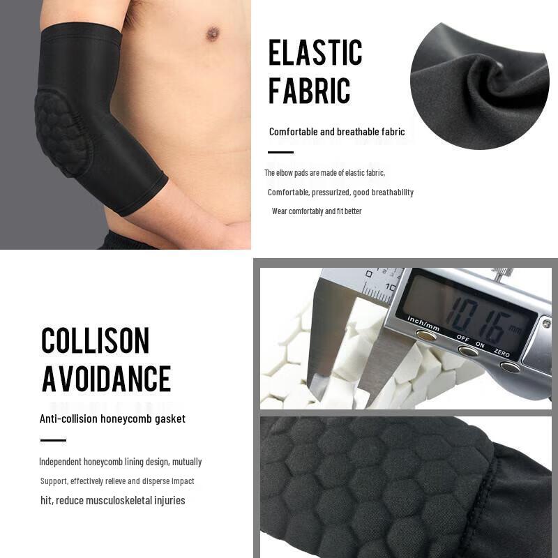 Unisex Honigwaben-Kollisionsschutz-Basketball-Armschutz