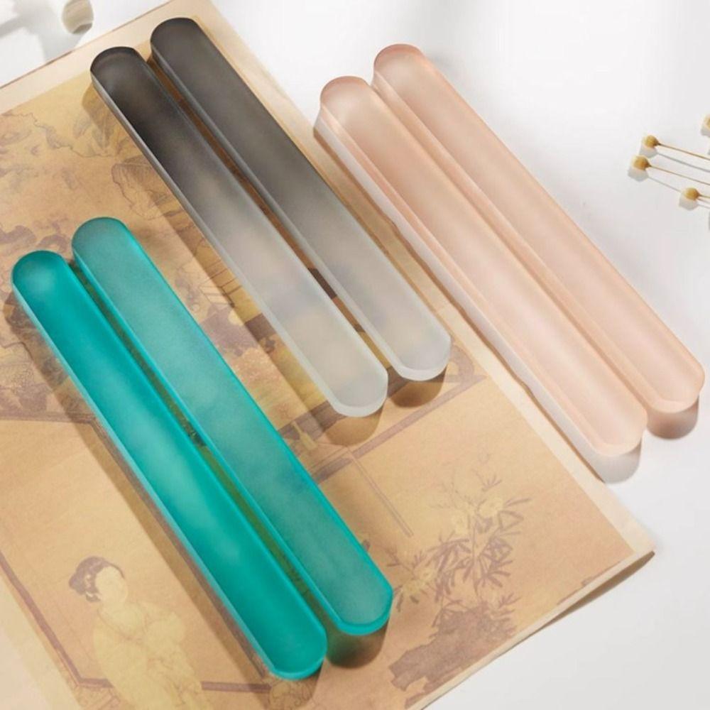 Professional Coloured Glaze Paperweight Traditional Calligraphy Accessories Art Supplies