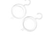 Plastic Wig Hanger Stand White Wigs Drying Stand Hanging Wig Stand  for Multiple Wigs