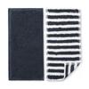 MUJI Cotton Towel Half Unisex Smoky 23 x 11 cm Handkerchief, 2-Pack, Adult, DFA18A6S, Blue,