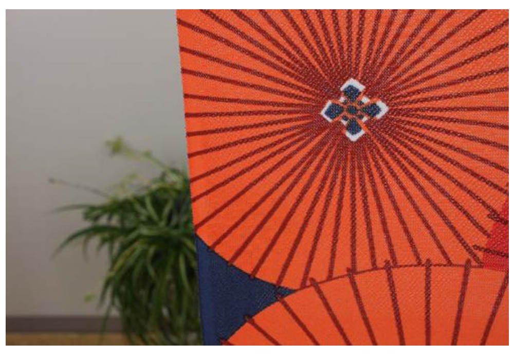 Narumikk Noren Curtain with 150cm Parasols, Long, 10-080