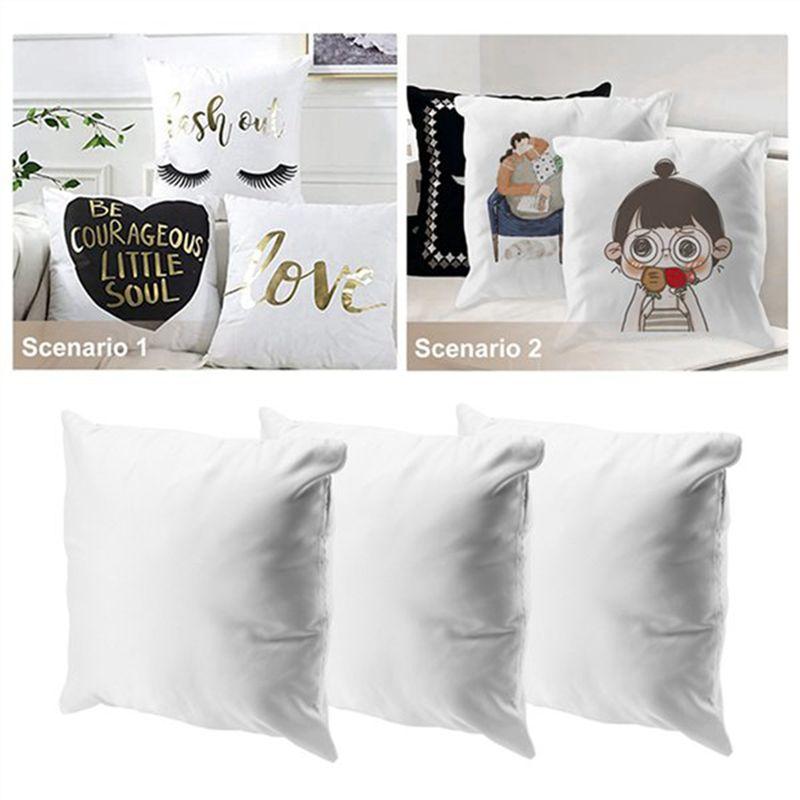 Good-Sublimation Blanks Pillow Cases Cushion Cover Pillowcase Vacuum Cleaner Parts Heat Transfer Pillow Covers