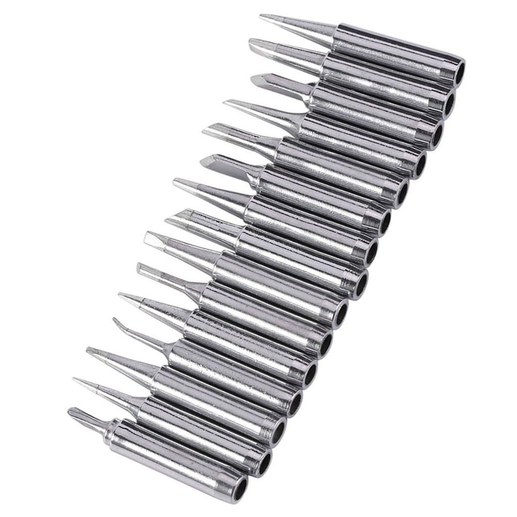 15 Pcs   Free Solder Tip Set Iron Tips 900M T for 936, 937, 938, 969 Soldering Station