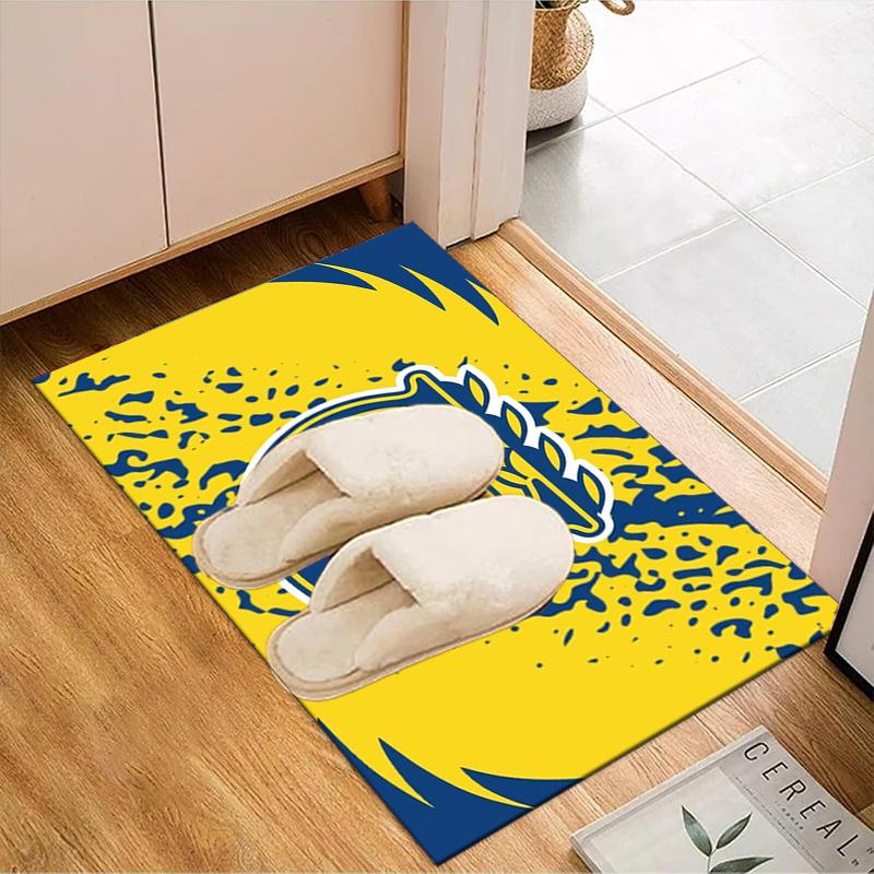 Rosario Central Crest Rug Game Carpet, Floor Mat for Bedroom Living Room Entryway Rug, Home Decor Idea Gift for Christmas birthday
