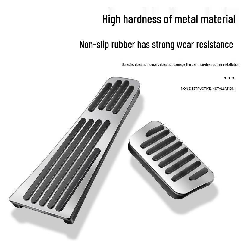 BYD Leopard 7 & 3 No-Drill Anti-Slip Accelerator & Brake Pedals for Interior Upgrade