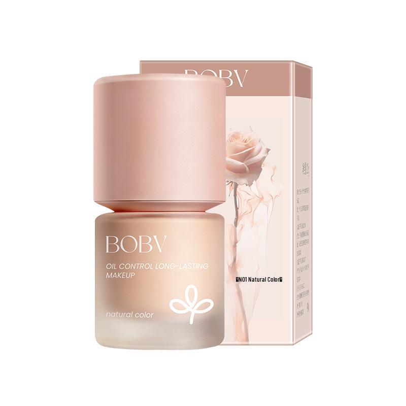 BOBV Матирующая стойкая легкая увлажняющая маскирующая тональная основа с эффектом отсутствия переноса Жидкий макияж