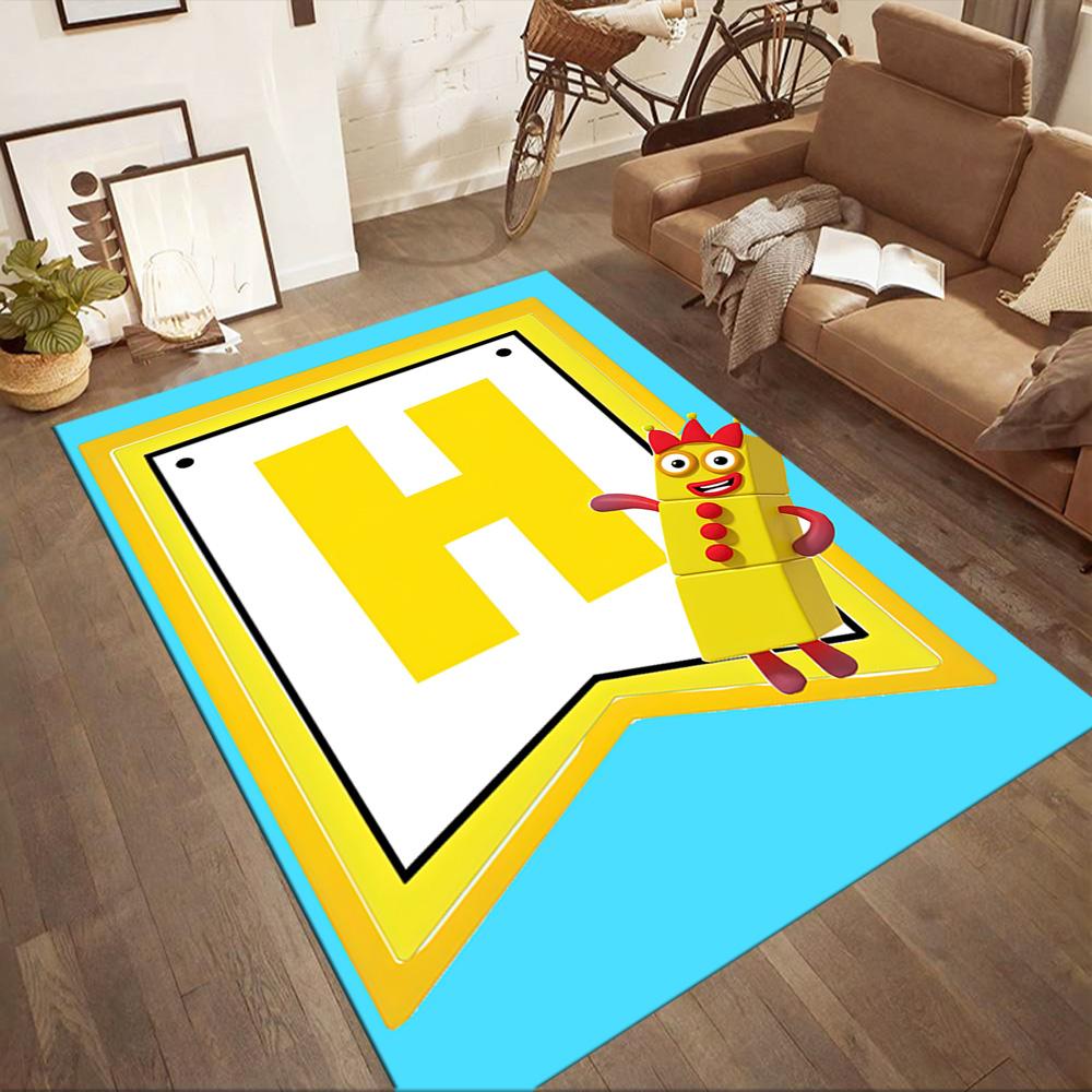 Numberblocks Carpet Design For Outdoor Decorate Room Study Room Foyer Antislip Carpet Office Home Decor Spiritual Gift