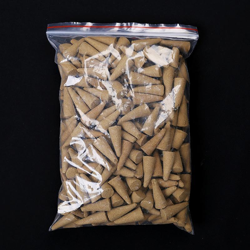 

Сделанные вручную конусы башенного благовония из сандалового дерева, натуральный аромат для дома, медитации 60 capsules чёрный