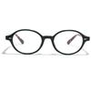 Glasses Oval Nerd Flat Mirror Female No Face Mirror