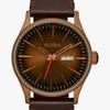 Used [Good condition] Nixon Sentry Leather Bronze/Black