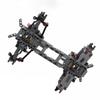 4WD Four-wheel Drive Independent Suspension Differential Chassis Steering Axle MOC Building Blocks Tech Car Parts Toys Kids Gift