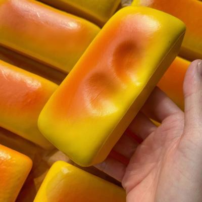 Realistic-Looking Squishy Long Bread Squeeze Toy Stress Easing Slow Rising Sensory Fidget Toys For Anxiety Kids Adults Squeeze Toys