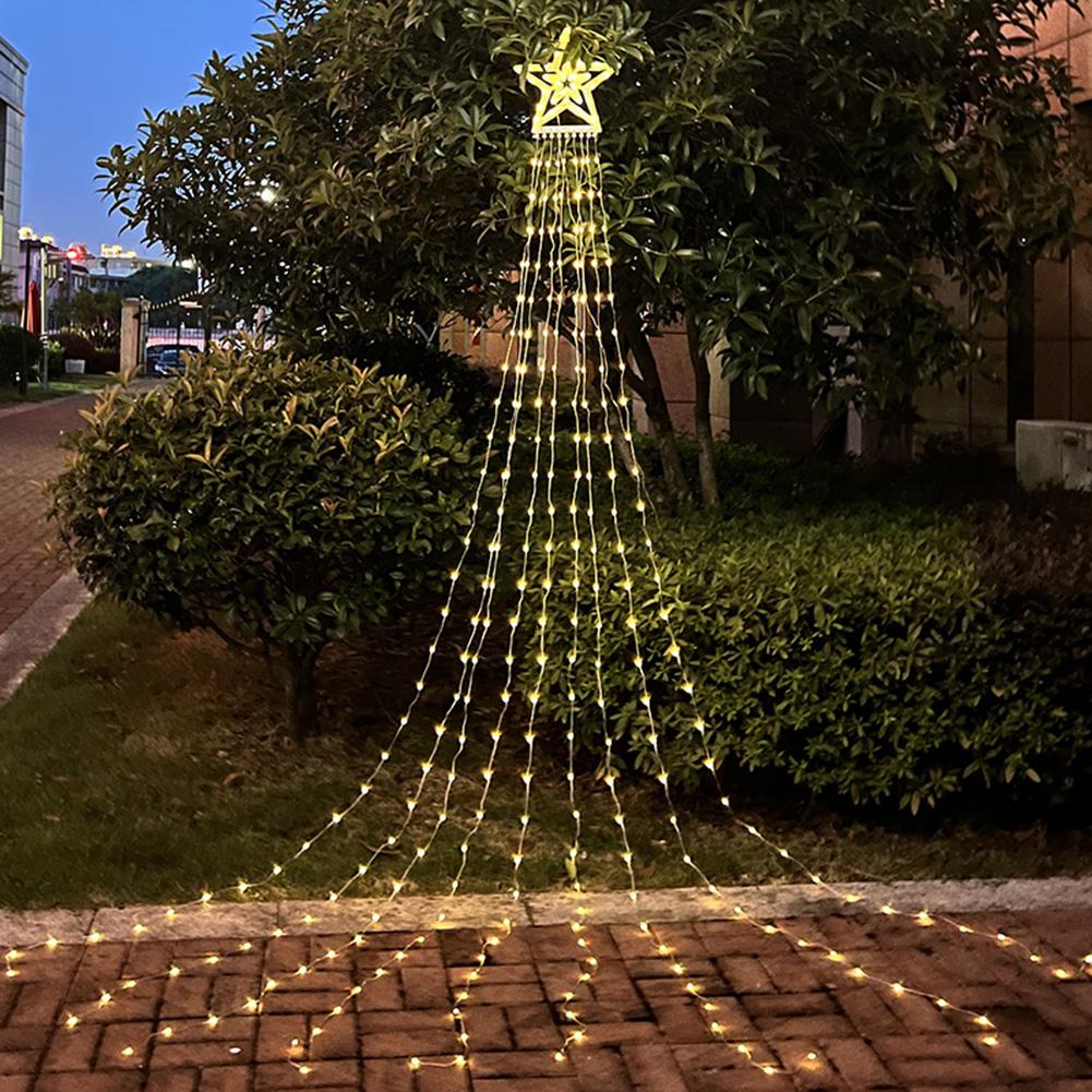 270 Leds Star Decorative Lights Waterproof String Light High Brightness Solar Lamps Home Room Led for Outdoor Garden Decor Lamps