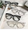 3 Pieces of Blue Light Blocking Glasses - Fashionable Square Fake Glasses, Anti Radiation Computer Gaming Glasses, Sunglasses