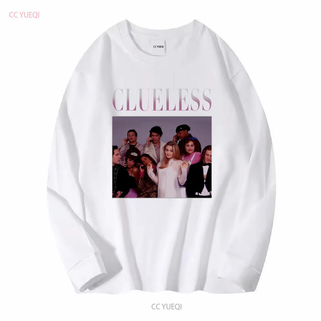 Clueless Movie Characters Vintage T Shirt vintage Washed graphic designer clothes homme Unisex Stretched Breathable streetwear
