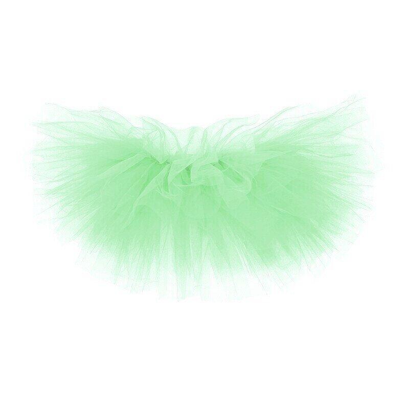 Tutu Running Skirt Mini Skirt 6-Layer Tulle Tulle Skirt Sexy Ballet Skirt Tiered Skirt Petticoat Fluffy Layered Tulle Tutu Skirt