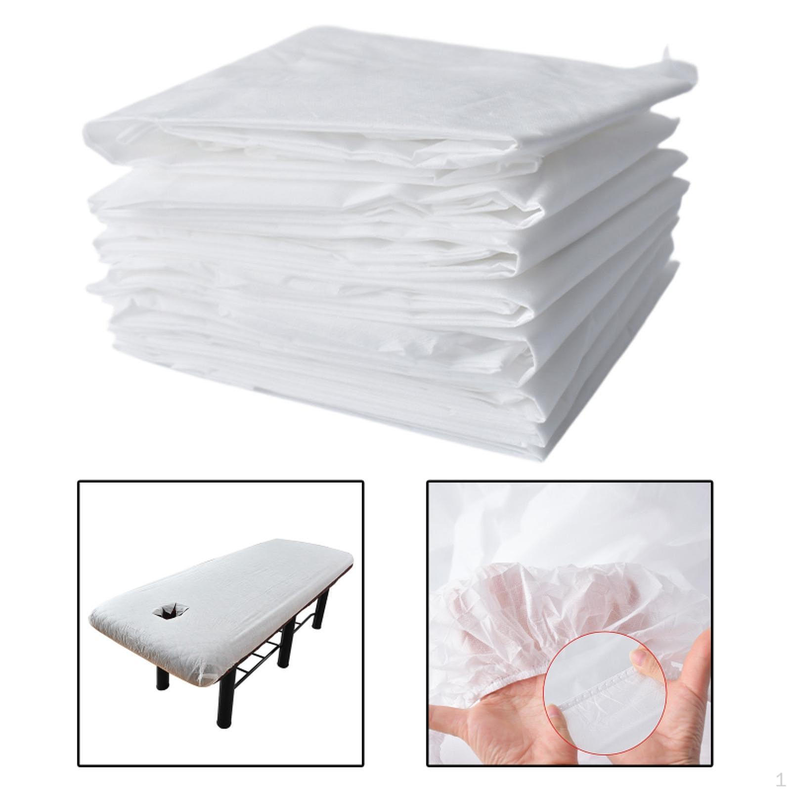 

10 шт. одноразовых простыней для массажного стола, чехлов из нетканых материалов, скатертей 65x190cm