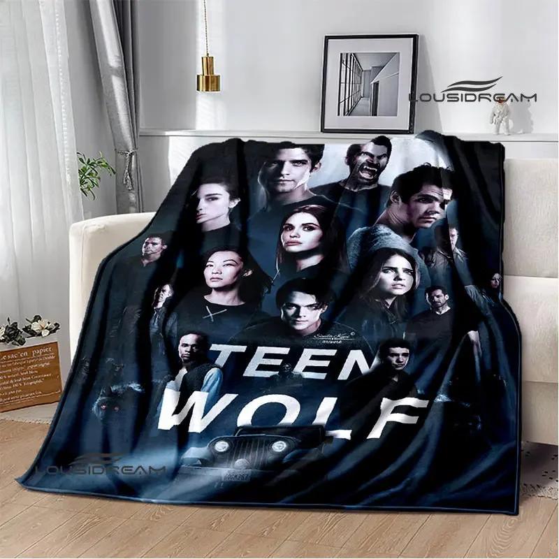 Film Teen Wolf Druckdecke warme Decke Flanschdecke weiche und bequeme Decke Haus Reise Decke Geburtstagsgeschenk