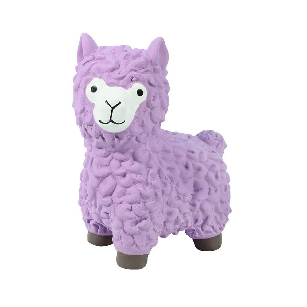 

Bite Resistant Dog Latex Chew Toy Cartoon Pet Teeth Grinding Toy For Teeth Cleaning фиолетовый