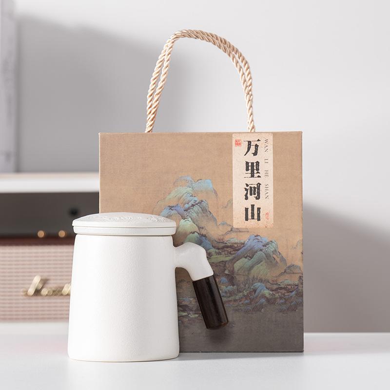 Forbidden City light luxury office water cup business gift set company annual meeting activities to send customers and employees gifts