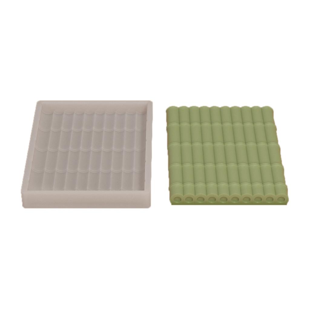 Silicone Molds Panda Candle Molds Handmade DIY Soap Baking Molds Bamboo Shoots Resin Casting Molds for Candle Making