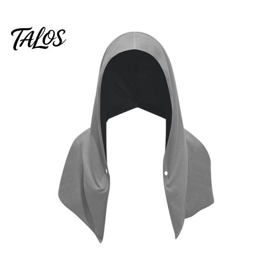Breathable Towel Quick Dry Cooling Hoodie Solid Color UV Sun Protection Visor Attachment Sweat Absorbent Sports Running Hood Cycling Headgear