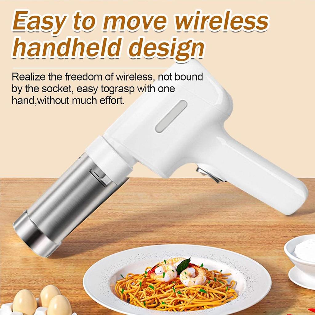 Electric Handheld Noodle Maker Portable Noodle Press Rolling Small Machine Home Appliances Cordless Pasta Maker 5 Pasta Shapes