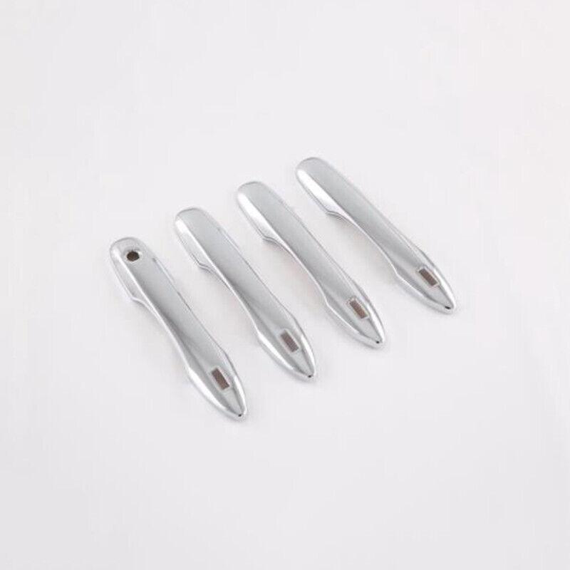 For Toyota bZ4X   2024 Chrome 4PCS Exterior Door Handle Cover Trim