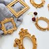 European Victorian Style Retro Resin Mini Angel Oval Small Photo Frame Accessory Positioning Frame Earring Necklace
