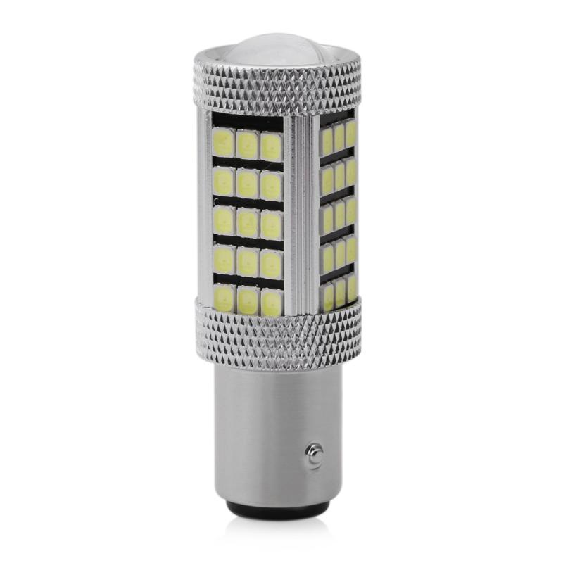 Turn LED Projector DC12V 1157 2835 63 LED 6000K Lamp Bulb Backup Reverse Light Tail Brake Inversion Light