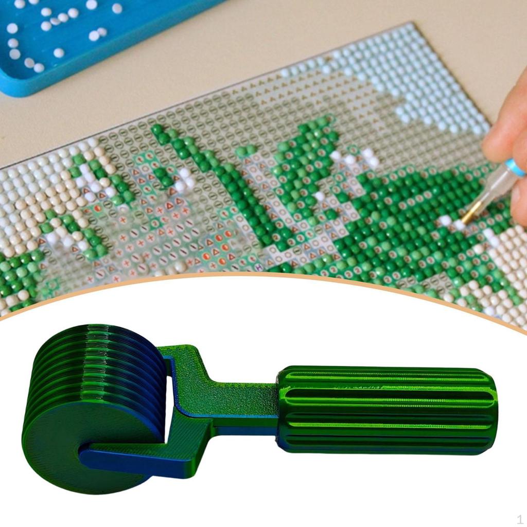 Diamond Painting Roller DIY Craft Practical Comfortable Gripping Glue Blue
