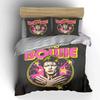 David Bowie Starburst Design Bedding Duvet Cover Set Duvet Cover Pillowcases  (1*Duvet Cover 2*Pillowcases, without duvet insert)