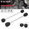 For CFMOTO 450MT CF-MOTO IBEX 450 MT Motorcycle Axle Sliders Front Wheel Fork Guard Rear Swingarm Spindle Slider Protection