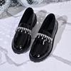 Retro Platform Shoes for Women - New Style, Chunky Heel, Large Size - Single Shoe Devotion
