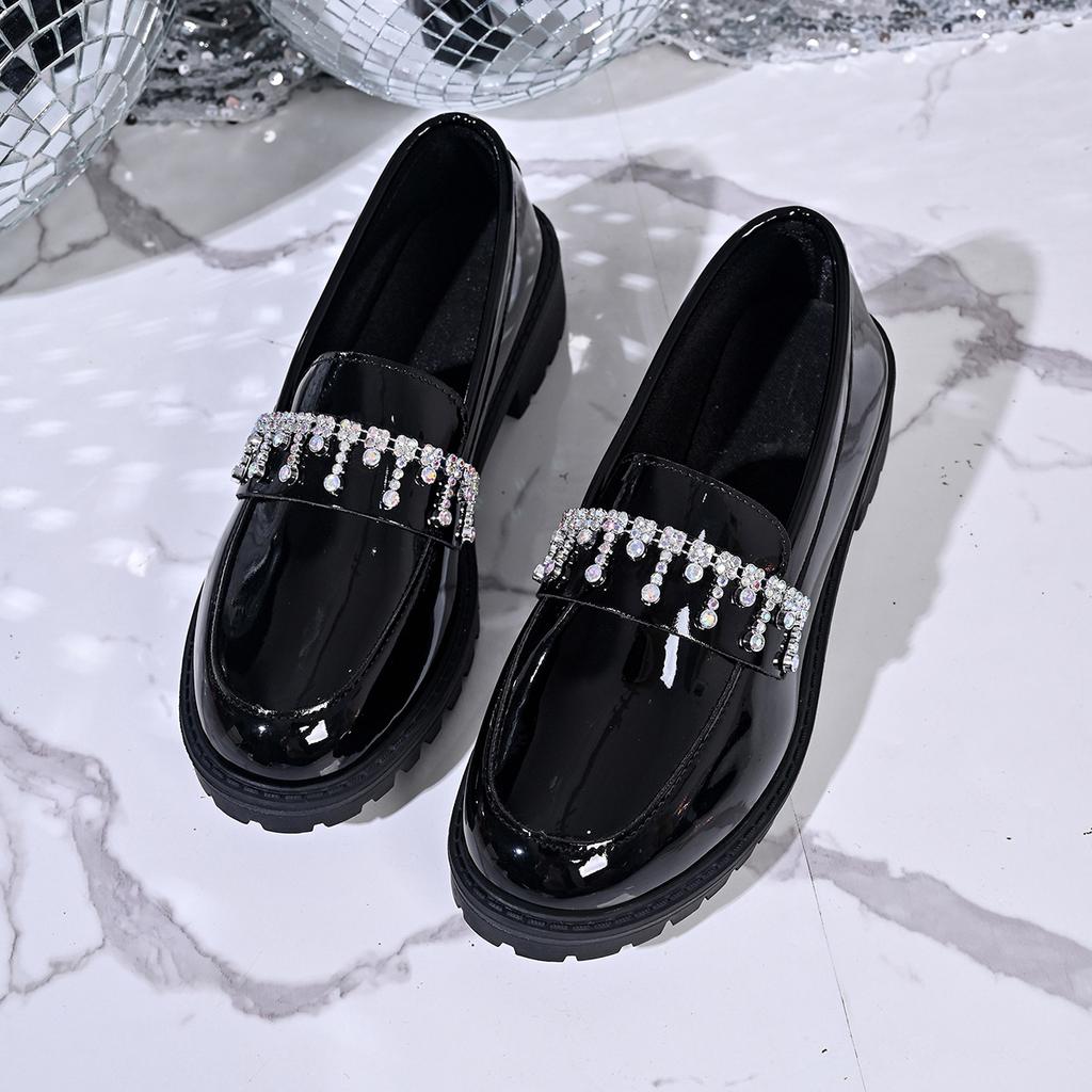 Retro Platform Shoes for Women - New Style, Chunky Heel, Large Size - Single Shoe Devotion