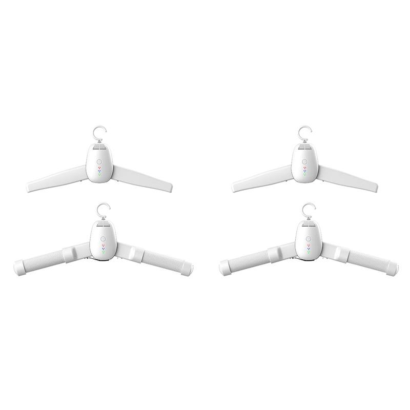 A98E-2X Smart Portable Clothes Dryer Shoes Clothes Rack Hangers Foldable Laundry Electric Dryer Machine EU Plug