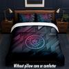 Manchester City Design Bett Bettwäsche Set 1 Bettbezug + 2 Kissenbezüge Weich Atmungsaktiv Haushalt Bettwäsche