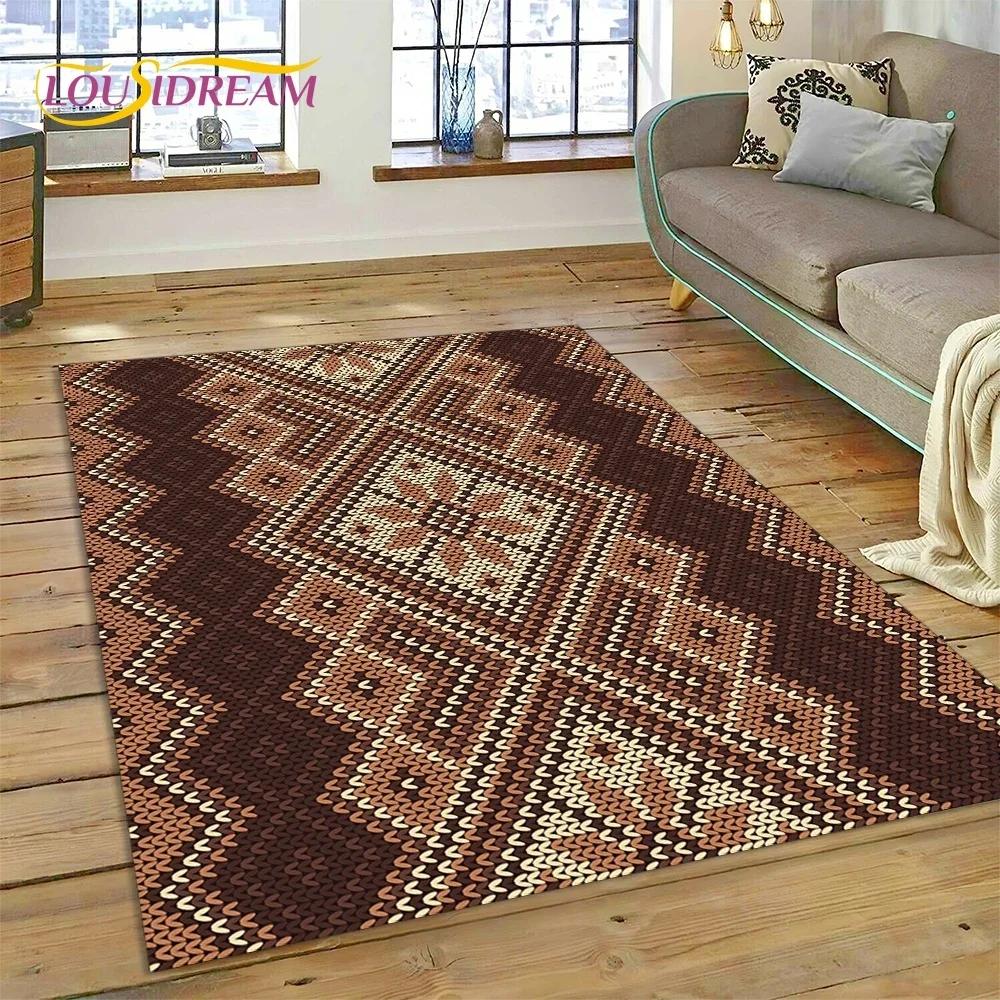 3D Severský Turecký Bohemia Keltský Koberec Běhoun pro Ložnici Obývací Pokoj Domácí Dekorace Pohovky, Dětská Hra Velký Dekor Podlahová Rohož Dárek