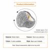 Back Worn Design Knitted Ear Warmers Plush Lining Windproof Ear Covers  Winter Season