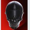 VaHppy Headgear Gag Eye Mask Black PU SM  Bondage Adult Products Couples Games Sex Toys Role Play Detachable Set