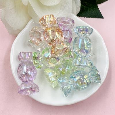 Lose Perlen Candy 12,5*29,1mm Jelly Farbe Acryl 10 stücke Für Armband Ohrring Herstellung DIY Schmuck Zubehör