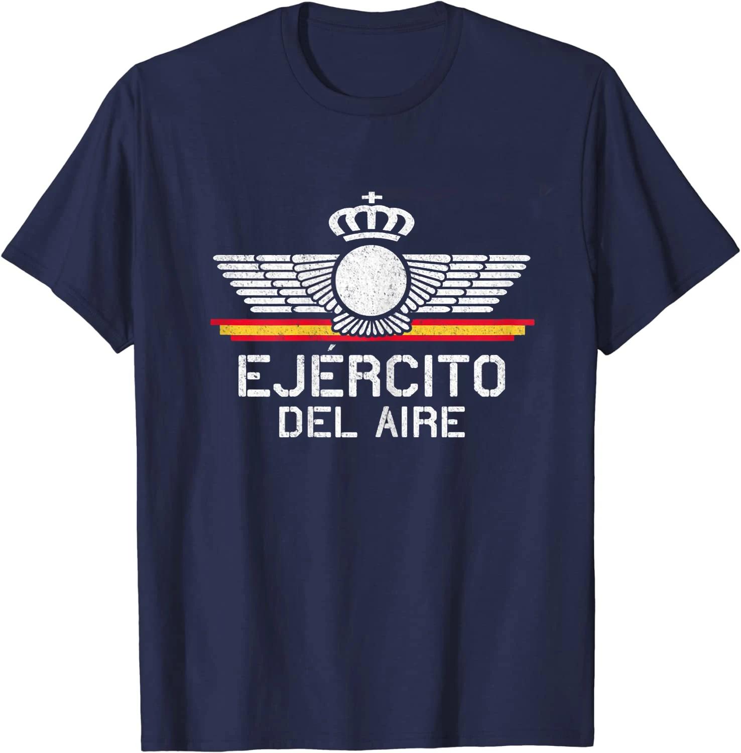 

Ejercito Del Aire Español | Spanish Air Force T-Shirt New 100% Cotton O-Neck Summer Short Sleeve Casual Mens T-shirt Size S-3XL L