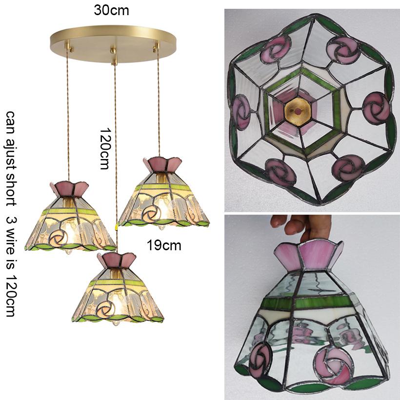 Vintage Edison Switch Pendant Light Crystal Glass Shade Loft Bar Hanging Ceiling Lamp For Kitchen Dining Room Bedroom Chandelier