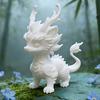 jijijing 3D Printed Qilin Statue, Traditional Chinese Mythical Beast Figurine, Auspicious Wealth And Blessings Figurine for Desk, Feng Shui Ornament