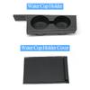 Car Front Central Console Water Drink Cup Holder Roller Blind Cover For BMW 5 Series E39 1996-2003 51168159694 51168159698