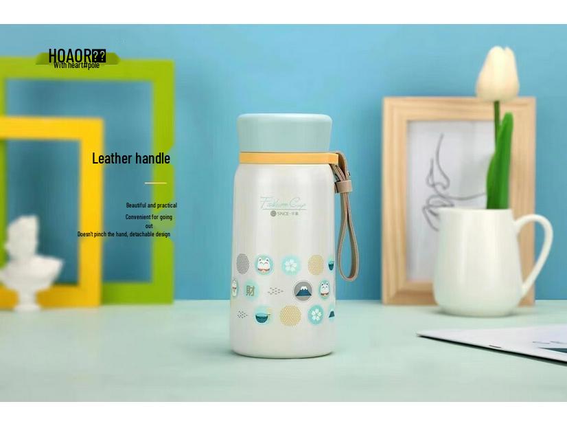 

HOAOR Portable Stainless Steel Insulated Cup