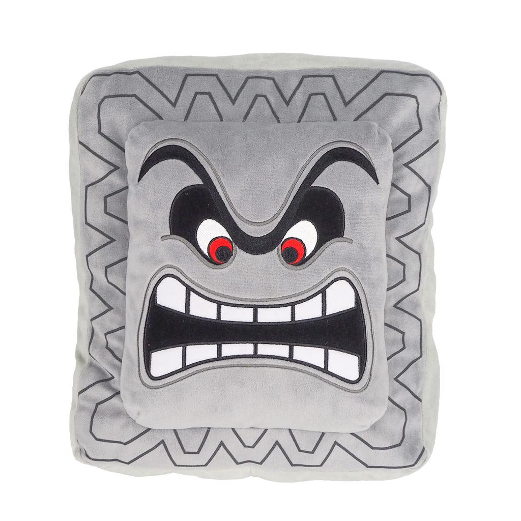 Sanei Boeki Super Mario Plush Dossun 34 x x Cushion MZ36 Toy, Cushion, 14.5 37cm,