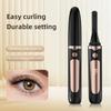 Anti-scald Heated Eyelash Curler Rechargeable Eyelash Curling Device  for Women Girls
